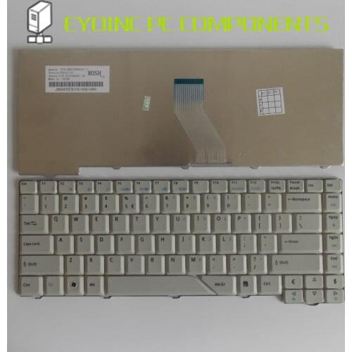 Original US Laptop Keyboard for Acer Aspire for AS4710 4520G AS4520-5582 4710Z 4710G 4710ZG 5315 6920 Gray