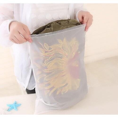Durable Waterproof Laundry Shoe Travel Pouch Storage Luggage Clothes Clear Organizer Bathroom Laundry Products Supplies