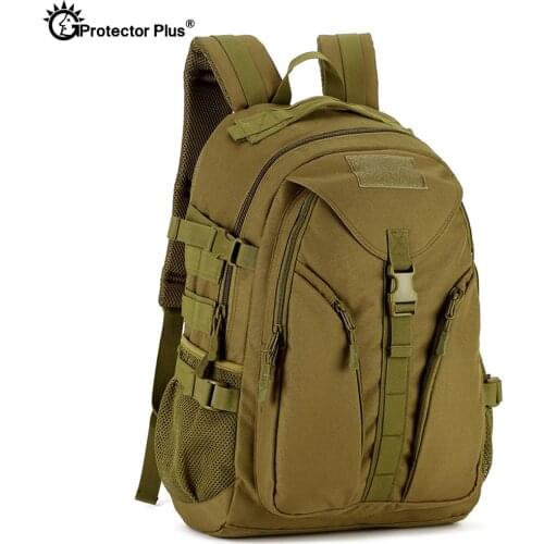 PROTECTOR PLUS 40L Military Style Outdoor Travel Backpack Climbing Hiking 14 Inches Laptop Durable Backpack Waterproof Trekking