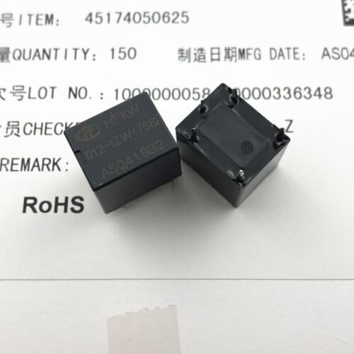 4PCS New Original HFKW-012-1ZW(555) 5PIN 12VDC Car Window Regulator Repair Relay Accessories