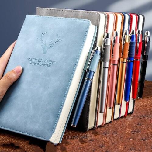 360-Page Ultra-Thick A5 Notebook andDiary Daily Business Office Work School Supplies