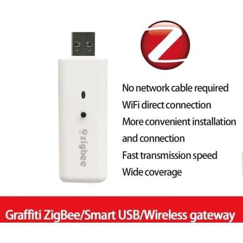 ZigBee3.0 Wifi Smart Gateway Smart Home Remote Control USB Port Compatible For Phone Charger Smart Home Tuya Wireless Control