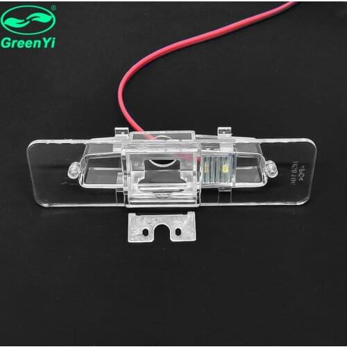 GreenYi Vehicle Rear View Camera Installation Bracket License Plate Lights for Subaru Legacy 2010 2013 2014 Car