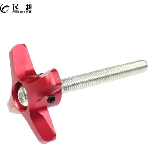 1PC FEICHAO M5 M6 M8 M10 Thumb Screw Metal Plum Manual Handle Screw Clamping Knob Tighten Screws for DSLR Camera Photography