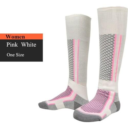 Winter Warm Men Women Thermal Ski Socks Thick Cotton Sports Socks Skiing Socks Leg Warmers Long Leg Warmer Socks 4 Colors
