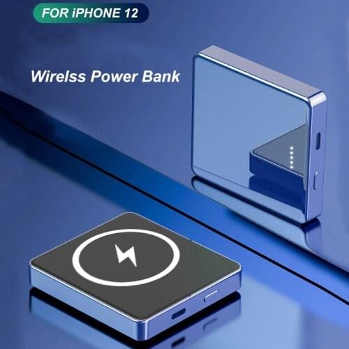 15W 10000mAh Magnetic Wireless Power Bank Fast Charger For magsafe powerbank For iphone 12 xiaomi Samsung Mobile Phone battery
