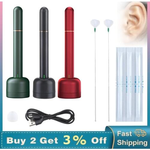 3.9mm Wireless Visual Ear Cleaner Otoscope Ear Wax Removal Tool for Teeth Nose Ear Endoscope Earpick Camera with Charge Base