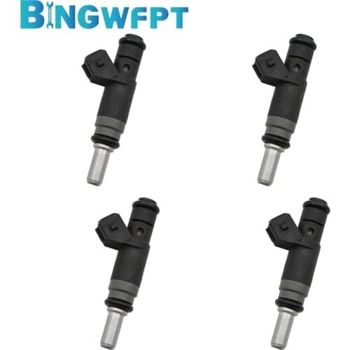 4PCS Nozzles For BMW 1 Series E87 116 i 03~11 3 Series E46 316 i 02~05 E90 05~11 1.6L 7506158 13537506158 Fuel Injector