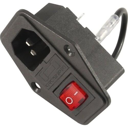 Aokin 1pcs 10A 250V Power Switch AC Part For Makerbot Red Black Triple 3D Printers Parts