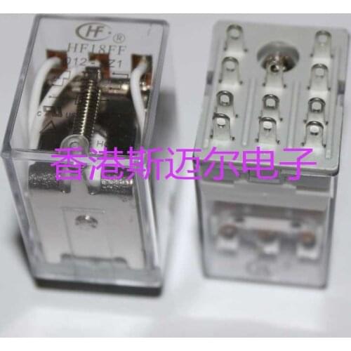 Free shipping lot (10 pieces/lot) original New HONGFA HF JZX-18FF-012-3Z1 HF18FF-012-3Z1 11PINS 7A 12VDC Power Relay