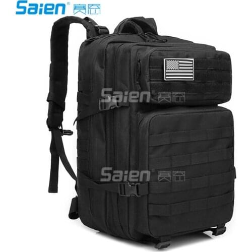 Tactical Backpack Large 3 Day Assault Pack Army Molle Bug Out Bag Backpacks Hunting Rucksacks 43L