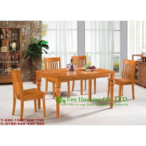 C-9798,T-090 Living Room Furniture,Luxurious Solid Dining Chair,Customized Solid Wood Dinning Table & Chairs/Home furniture