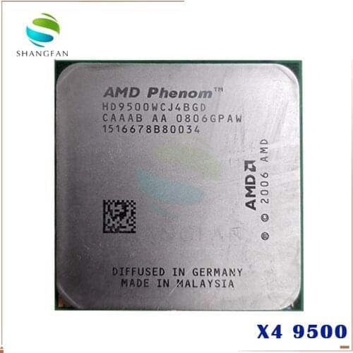 AMD Phenom X4 9500 Quad-Core DeskTop 2.2GHz CPU HD9500WCJ4BGD Socket AM2+/940pin