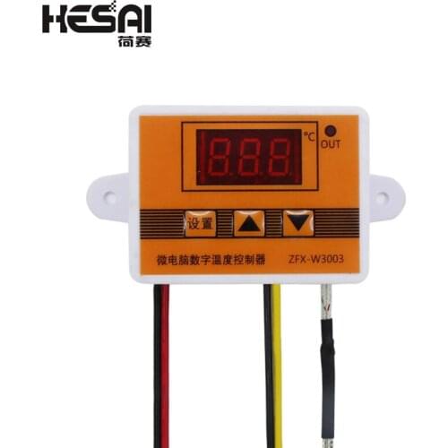 Digital Thermostat 12V/24V/220V Digital Display Intelligent Temperature Controller Electronic For Burner Fuel Machine