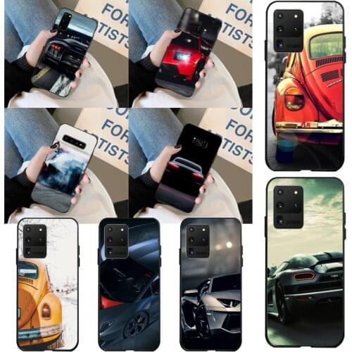 CUTEWANAN Cars Male Men Phone Case Cover for Samsung S20 plus Ultra S6 S7 edge S8 S9 plus S10 5G