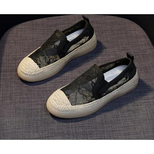 Women Vulcanized Shoes High Quality Women Sneakers Slip On Flats Shoes Women Loafers Tenis Feminino Walking Flat shoes for women