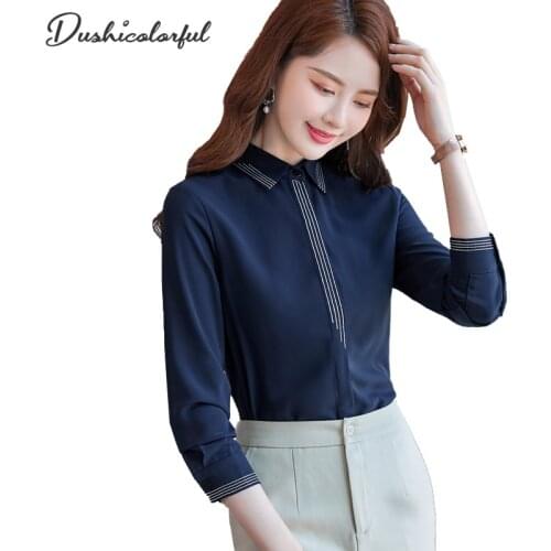 Dushicolorful Dark Blouses