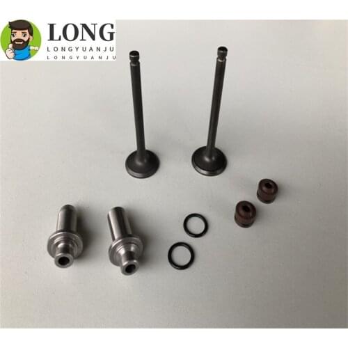 Motorcycle Engine Valve catheter Intake Exhaust Stem Valve For GY6-125 GY6 125cc 152QMI Go Carts Dirt Bike ATV Scooter Moped