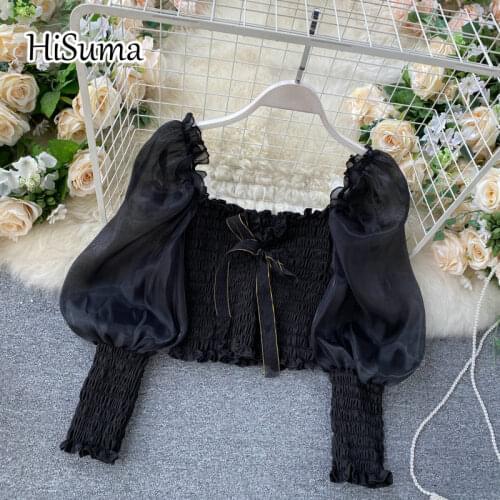 Womens Chiffon Blouses HISUMA China