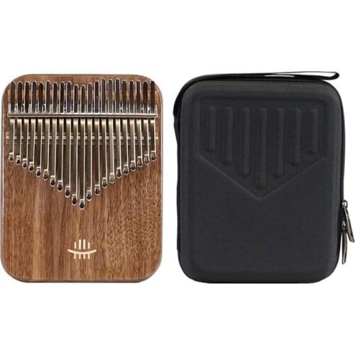 21 Keys Kalimba Walnut Wood Thumb Piano Profession Musical Instruments Gift