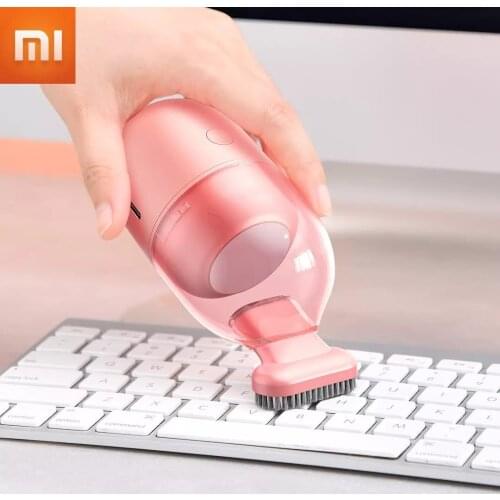 Xiaomi Baseus Desktop Vacuum Cleaner C2 Rechargeable Portable Mini Tabletop Crumb Dust Sweeper Table and Keyboard Cleaning