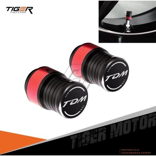 For Yamaha TDM850 TDM900 TDM 850 900 Rim Motorcycle Accessories Valve Stem Cap Set Case
