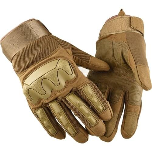 Mens Touch Screen Full Finger Tactical Gloves Women Military Paintball Airsoft Protective Gear Outdoor Cycling Finger Gloves