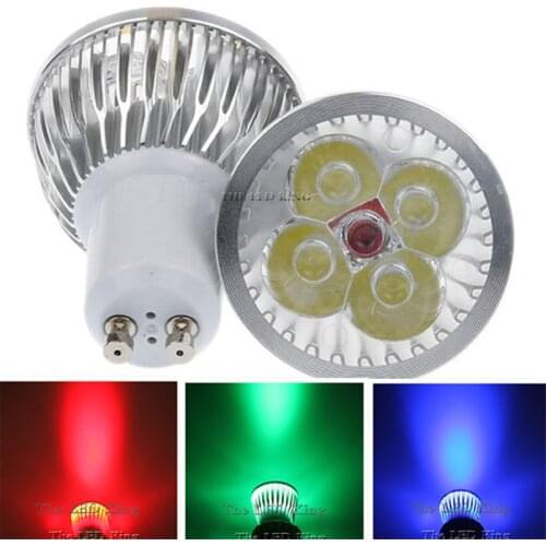 1- 10pcs GU 10 LED Spotlight Dimmable GU10 LED Lamp 3W 9W 12W 15W 110V 220V Red green blue Lampada LED Bulbs Spot light Luz