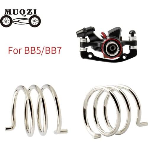 MUQZI 2PCS Bike Disc Brake Spring BB5 BB7 Mechanical Calipers clamp return spring Brake arm Circlip MTB Road Bicycle