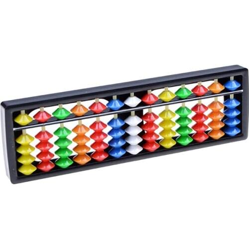 Montessori Arithmetic Soroban Colorful Beads Mathematics Calculate Chinese Abacus Educational Toys for Children Learn Maths Toy
