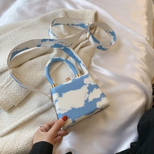 Luxury Designer Handbags Fashion Crossbody Bags For Women 2021 New Small Square Bag Casual Flap Purse Shoulder Messenger Bags