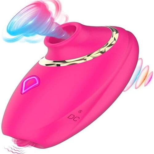 Taoboo 3 in 1 Sex Nipples Stimulator Sucking Vibrator 7 Frequency Oral G-Spot Clitoris Stimulator Sex Toys for Women Adult Produ