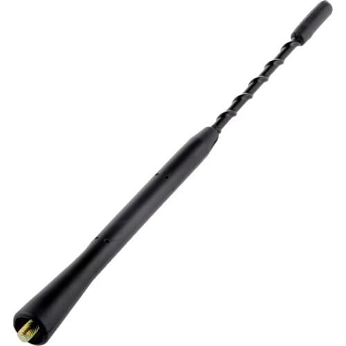 Universal 9Inch Car Stereo Auto Roof Fender Radio Signal Antenna FM AM Aerial Short Replacement for BMW, Mini, Rolls-Royce