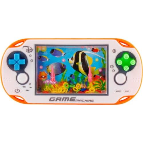 Water Ring Machine Nostalgic Childhood Childrens Retro Toy Game Machine Circling Game Hand-held Gaming Device For Children Kids