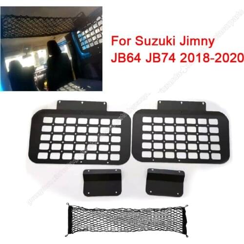 Rear Racks for Suzuki Jimny JB74 Sierra Trunk Shelf Storage Bracket Luggage JB74W 2019 2020 Accessories