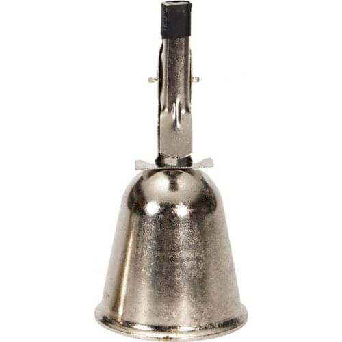 Anti-Scratch Iron Fishing Rattle Solid Loud Sound Fishing Rod Bell 2 Sizes Fishing Alarm Rust-Proof Iron Clip Bell for Angling