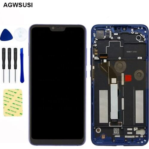 6.26'' For Xiaomi Mi 8 Lite LCD Touch Screen Digitizer For Mi 8X LCD Display Assembly Frame Free Shipping + Tools 2160*1080