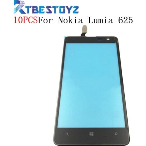 10PCS/Lot 625 Housing Glass Touch Screen For Nokia Lumia 625 Touch Screen Digitizer