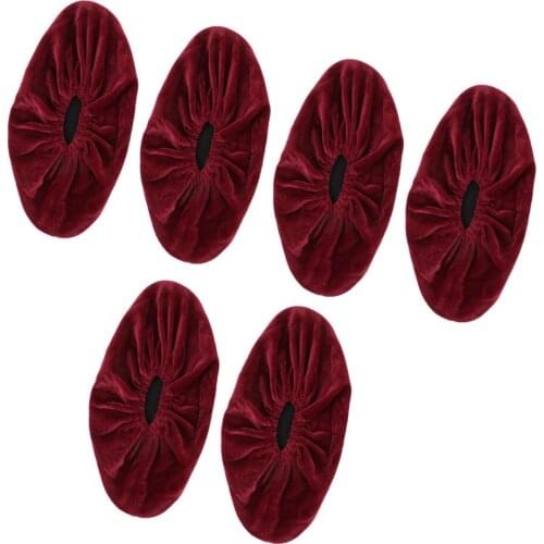 3 Pairs Non Slip Washable Reusable Shoe Covers For Household Kindergarten