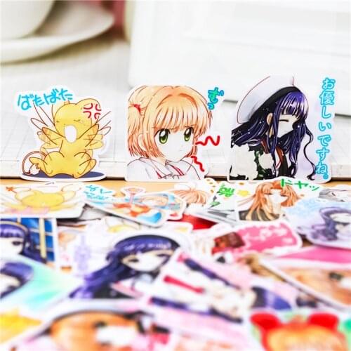 37pcs Creative kawaii Cute Cartoon Anime girls scrapbooking stickers /decorative sticker /DIY craft photo albums/Children