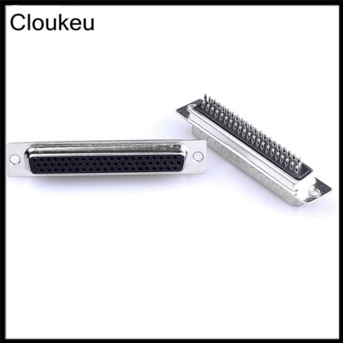 5Pcs DB62 hole Female Solder cup connector DB62F serial port adapter