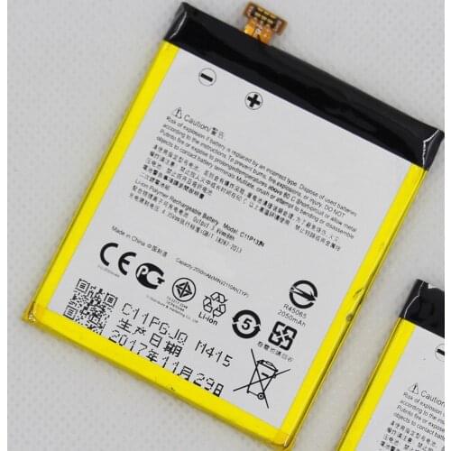 ISUNOO 10pcs/lot 2050mAh C11P1324 battery for ASUS ZenFone 5 A500G Z5 A500 A500CG A501CG A500KL phone battery