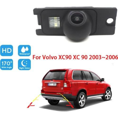 Car Rear View Reverse Backup Parking Camera For Volvo XC90 XC 90 2003 2004 2005 2006 CCD Full HD Waterproof high quality RCA