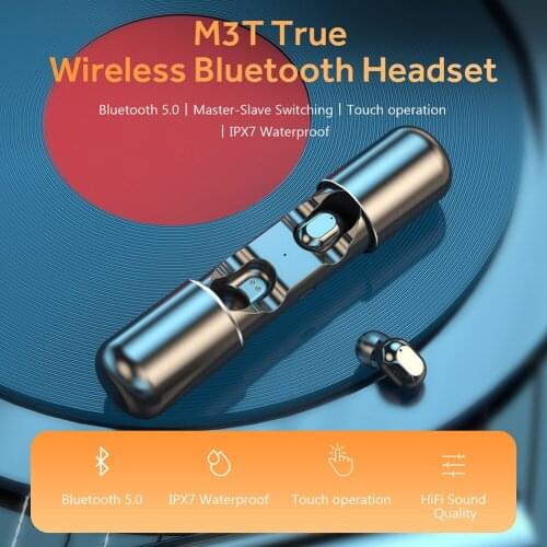 Wireless Earbuds Waterproof Sensitive Touch Control Bluetooth Sports Headset TWS Binaural Headphones Bluetooth Headphones