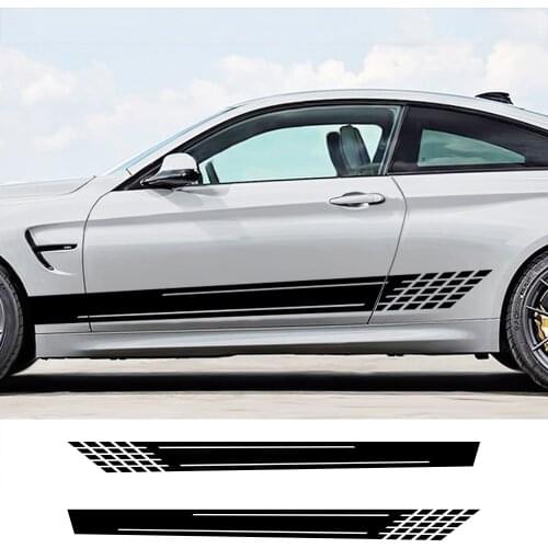 Car Side Stickers For Volkswagen VW Audi Ford BMW Toyota Peugeot Mercedes Renault Opel Chevrolet Honda Citroen Car Accessories
