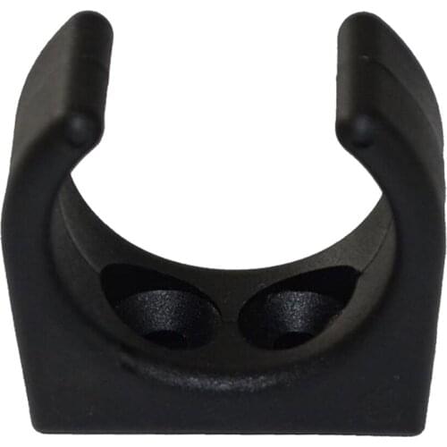 C-Shape Boat Hook Ladder Clamp Holder Bracket Clips Fit for 1-1/4 inch Ladders