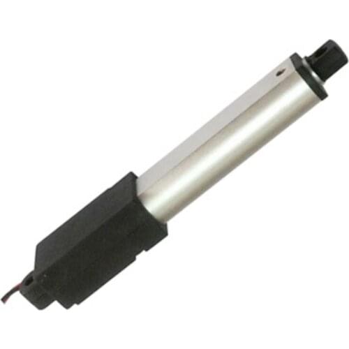 12V Micro Linear Actuator With Power Supply And Remote 10MM-100MM 18N-188N IP54 Built-in Limit Switch Electric Mini Linear Motor