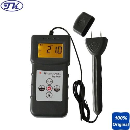Woodwork Moisture Test Paper Making Flakeboard Furniture Timber Moisture Meter MS7100