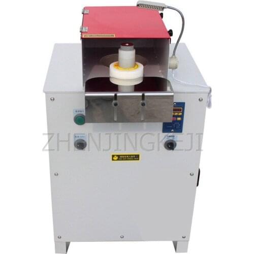 Leather Edging Polisher Cloth Wheel 750W Without Slot Automatic Unilateral Edging Machine Environmental Protection Equipment