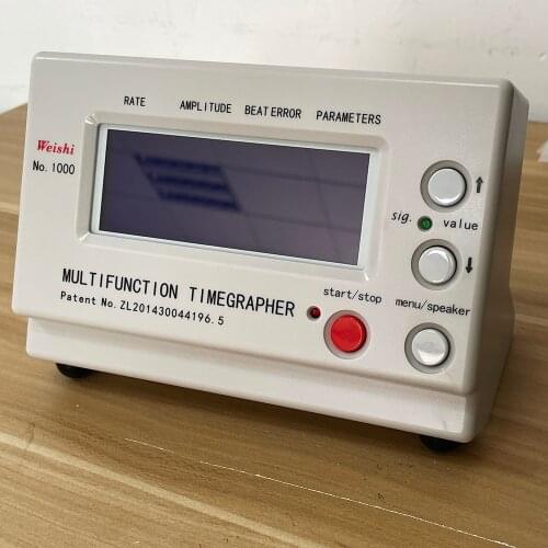 Multifunction Timegrapher No.1000 Watchmakers Mechanical Watch Tester High Quality Watch Timing Machine 2021